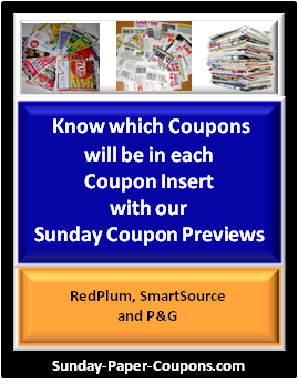 Sunday Coupon Preview